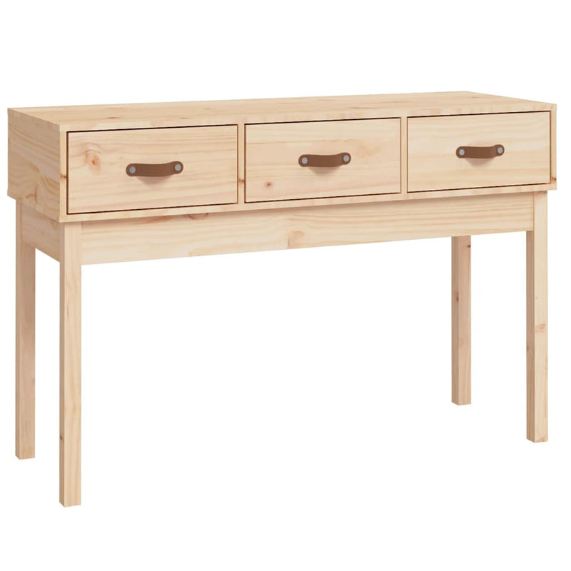 Wandtafel 114x40x75 cm massief grenenhout MeubelReus