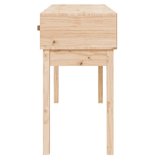 Wandtafel 114x40x75 cm massief grenenhout MeubelReus