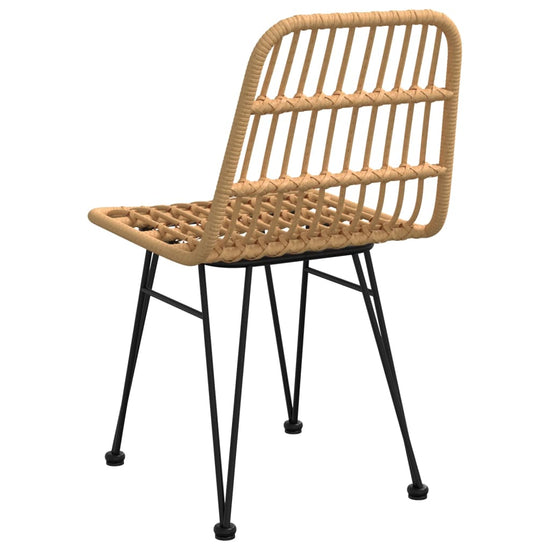 Tuinstoelen 2 st 48x62 84 cm PE-rattan MeubelReus