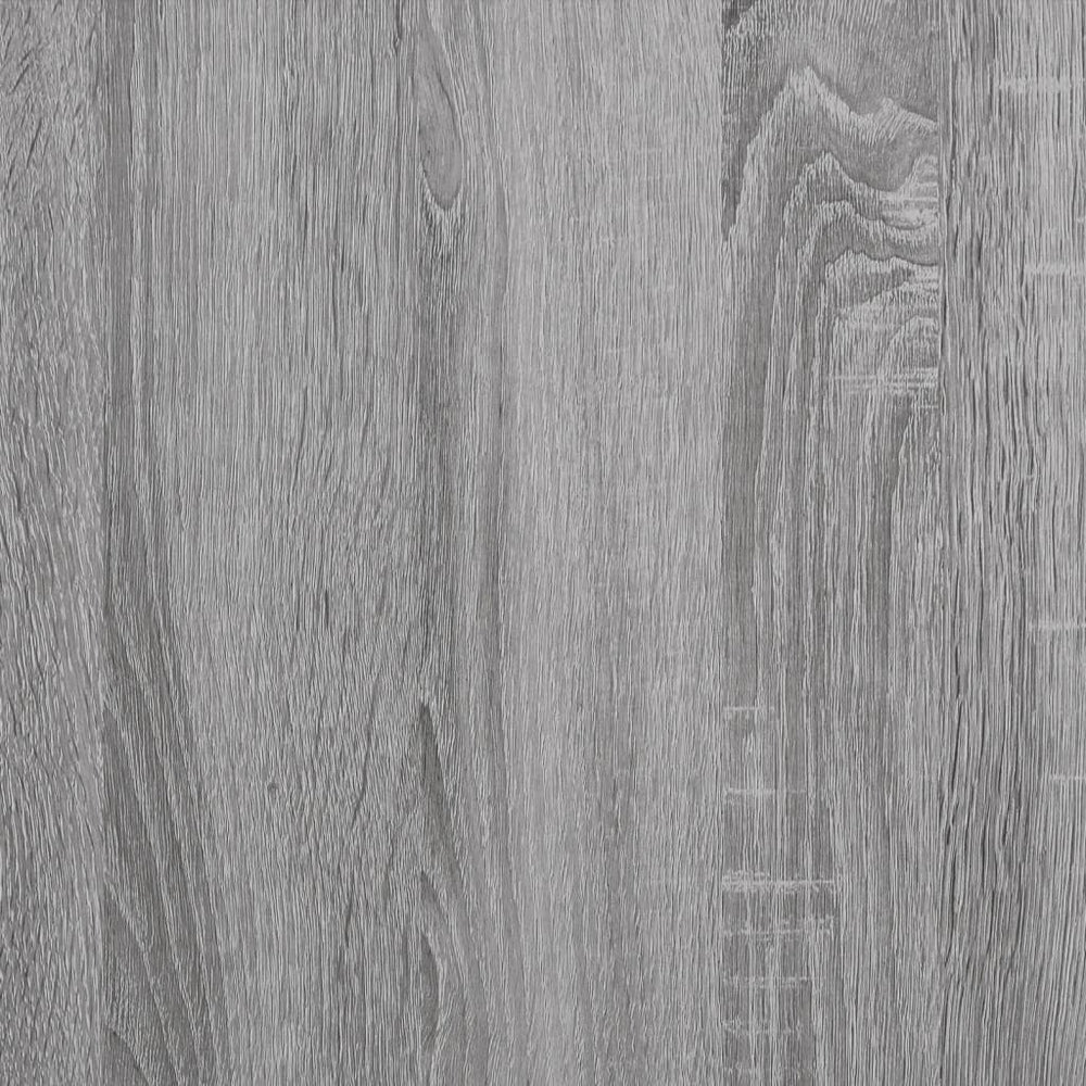 Bijzettafel 40x40x40 cm bewerkt hout grijs sonoma eikenkleurig MeubelReus