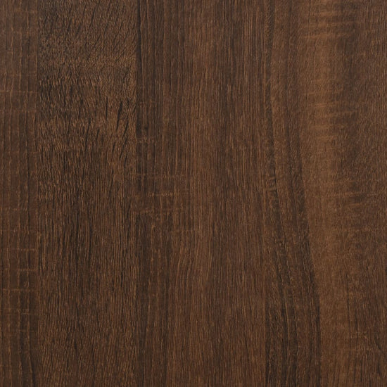 Salontafels 2 st bewerkt hout bruin eikenkleur MeubelReus
