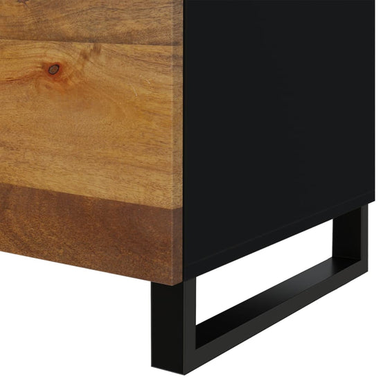 Salontafel 80x50x40 cm massief mangohout en bewerkt hout MeubelReus