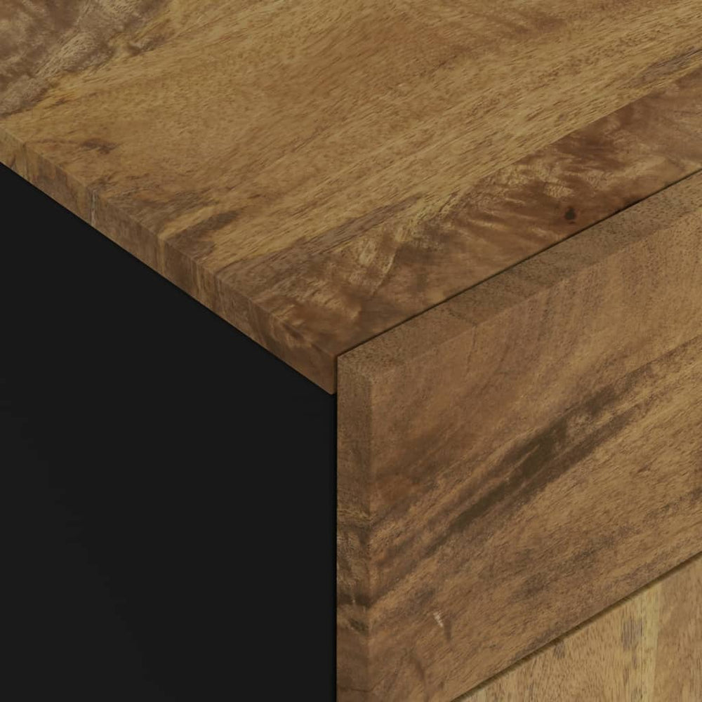Nachtkastjes 50x33x60 cm massief mangohout en bewerkt hout MeubelReus