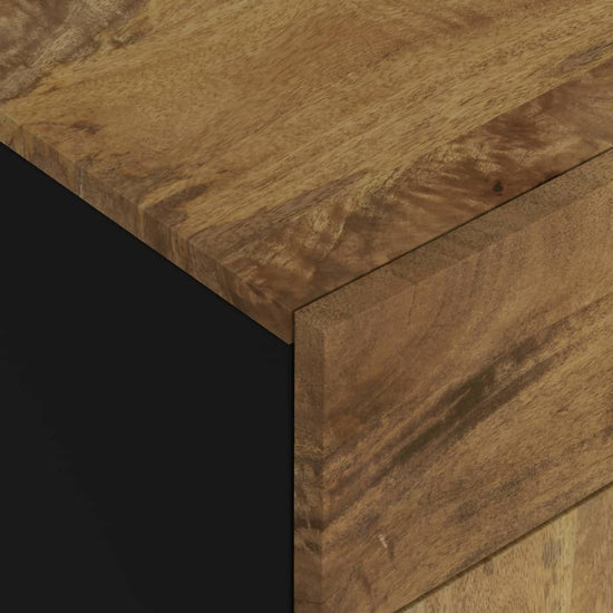 Nachtkastjes 50x33x60 cm massief mangohout en bewerkt hout MeubelReus