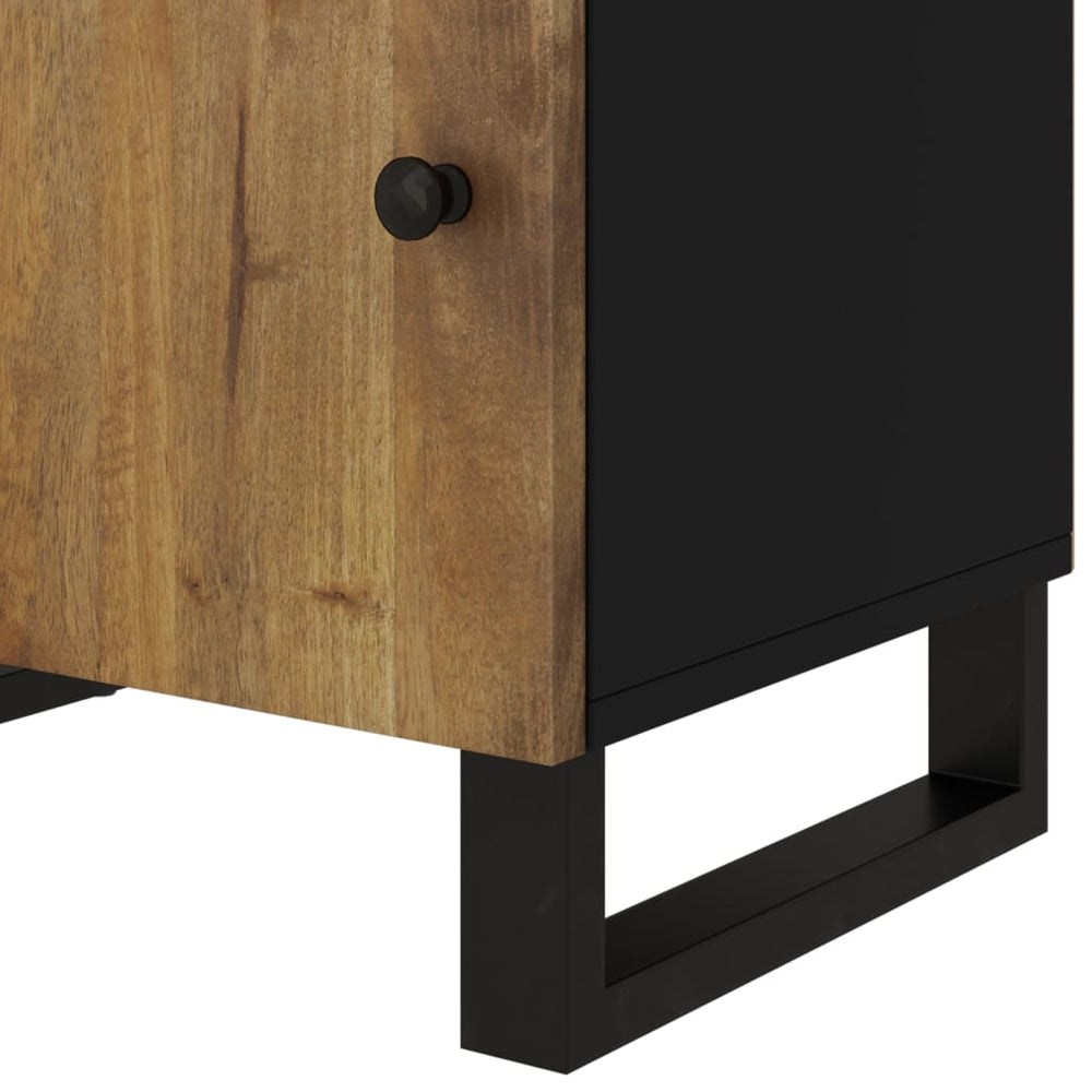 Nachtkastjes 50x33x60 cm massief mangohout en bewerkt hout MeubelReus