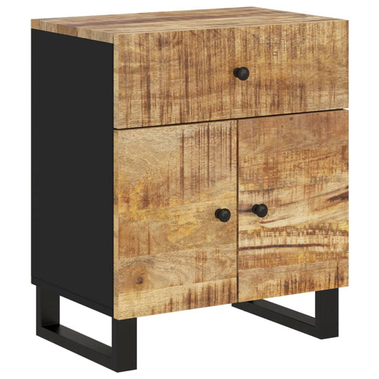 Nachtkastjes 50x33x60 cm massief mangohout en bewerkt hout MeubelReus