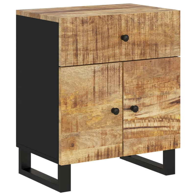 Nachtkastjes 50x33x60 cm massief mangohout en bewerkt hout MeubelReus