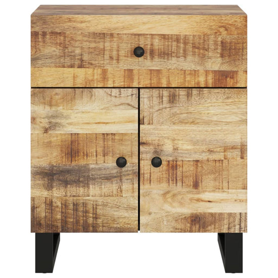 Nachtkastjes 50x33x60 cm massief mangohout en bewerkt hout MeubelReus