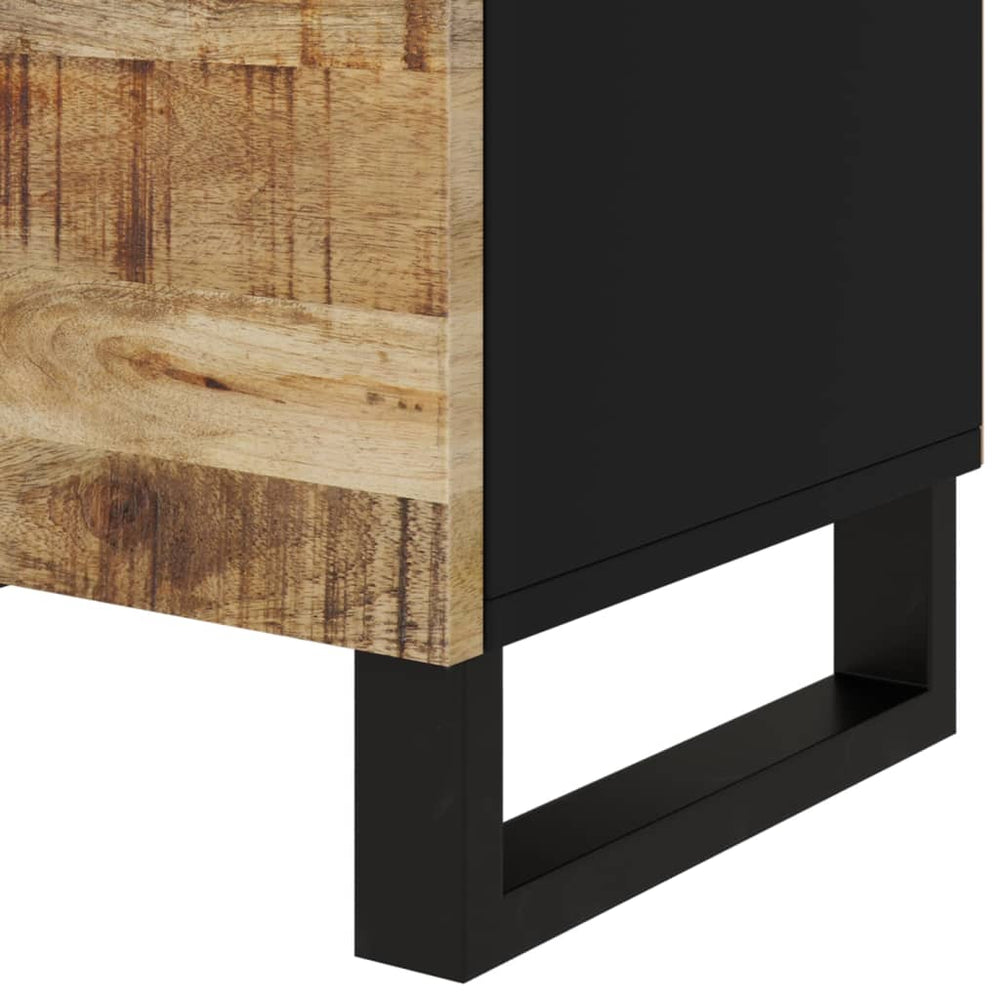 Nachtkastjes 50x33x60 cm massief mangohout en bewerkt hout MeubelReus