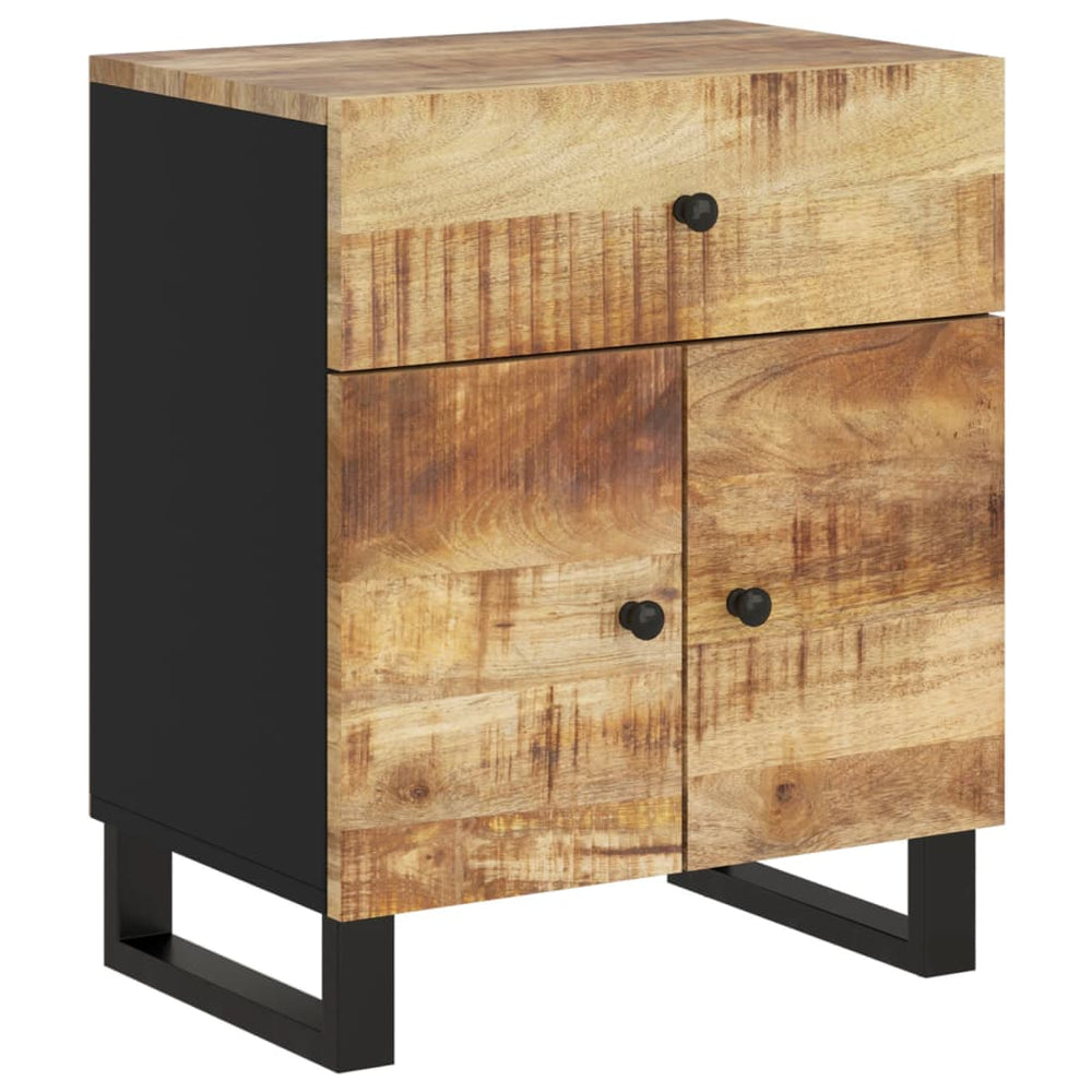 Nachtkastjes 50x33x60 cm massief mangohout en bewerkt hout MeubelReus