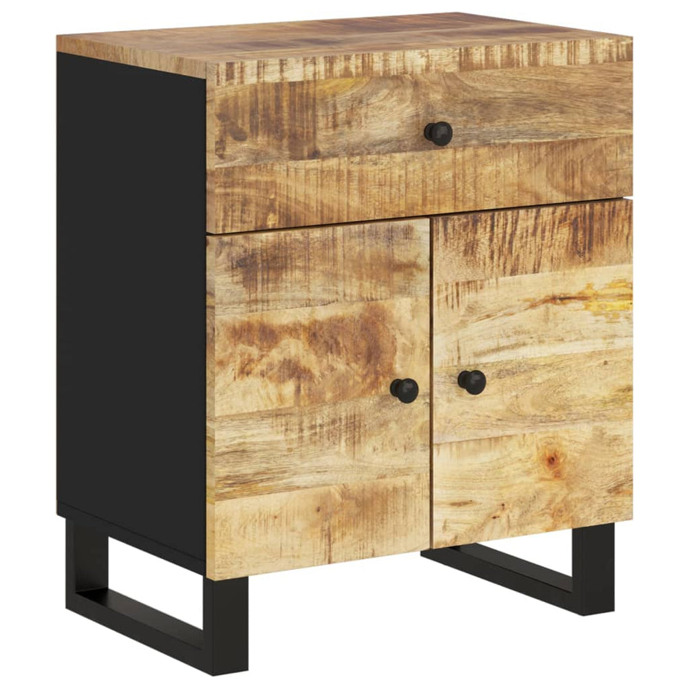 Nachtkastjes 50x33x60 cm massief mangohout en bewerkt hout MeubelReus