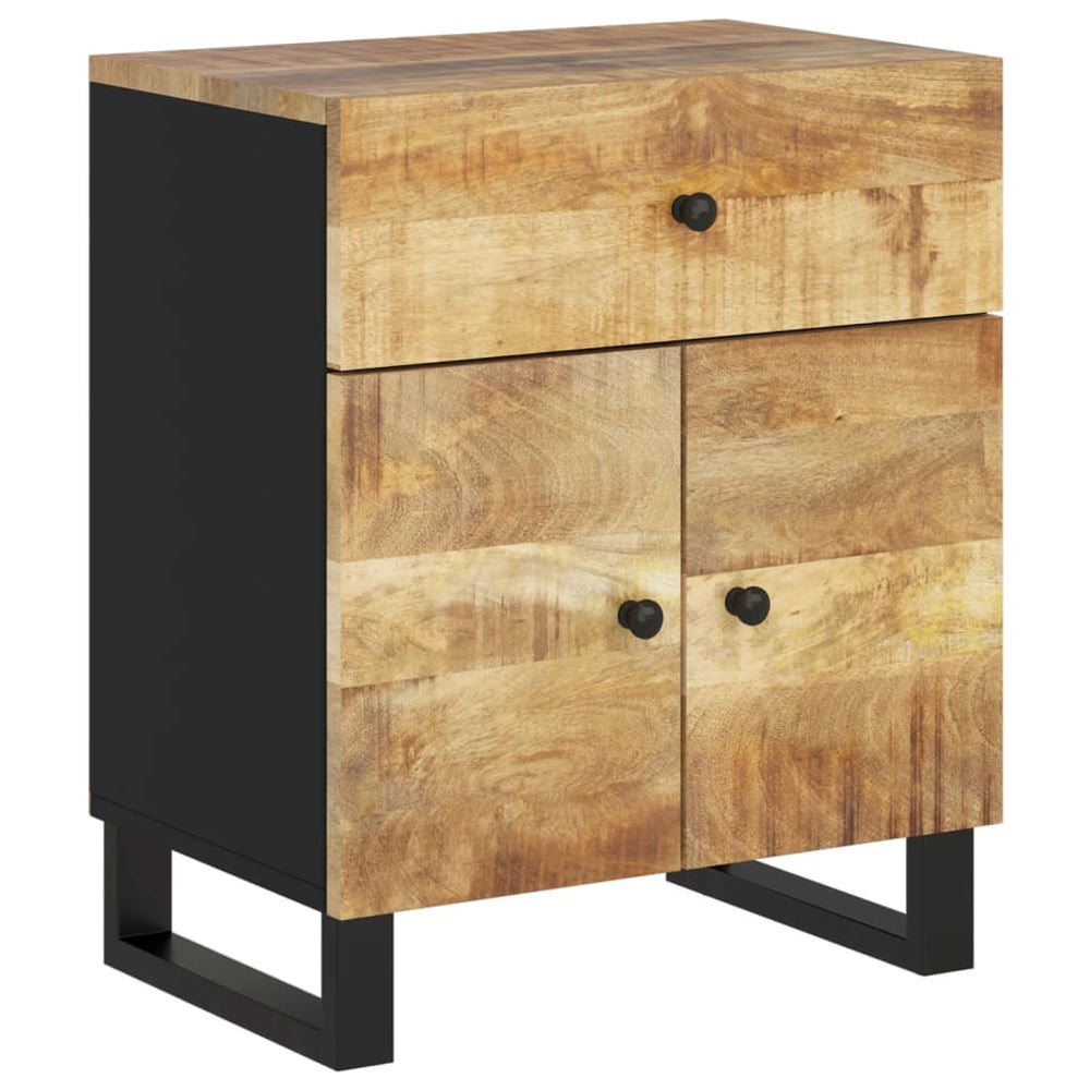 Nachtkastjes 50x33x60 cm massief mangohout en bewerkt hout MeubelReus