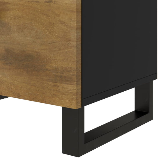Nachtkastjes 50x33x60 cm massief mangohout en bewerkt hout MeubelReus