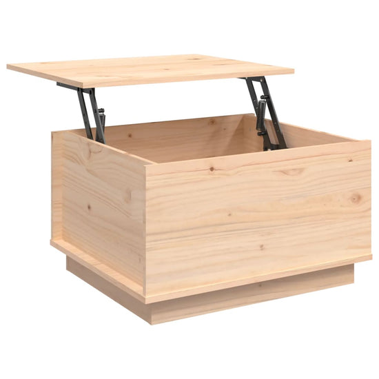 Salontafel 60x50x35 cm massief grenenhout MeubelReus