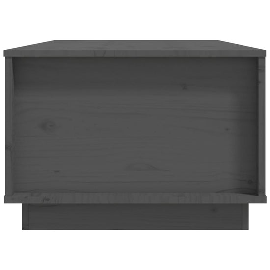 Salontafel 100x50x35 cm massief grenenhout grijs MeubelReus