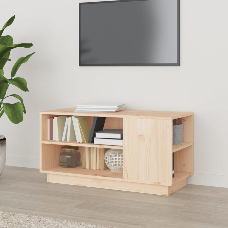 Tv-meubel 80x35x40,5 cm massief grenenhout MeubelReus