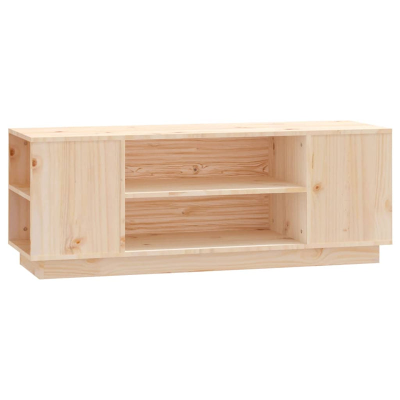Tv-meubel 110x35x40,5 cm massief grenenhout MeubelReus
