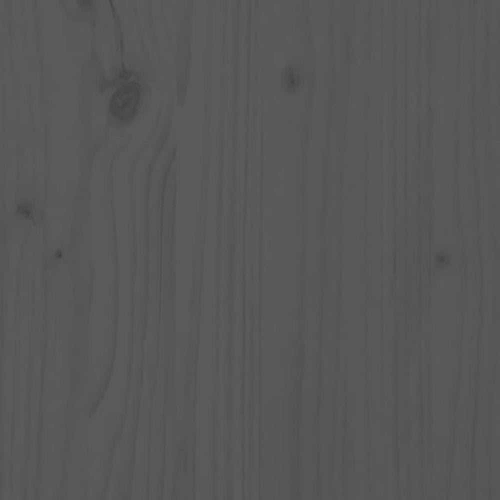Tv-meubel 110x35x40,5 cm massief grenenhout grijs MeubelReus