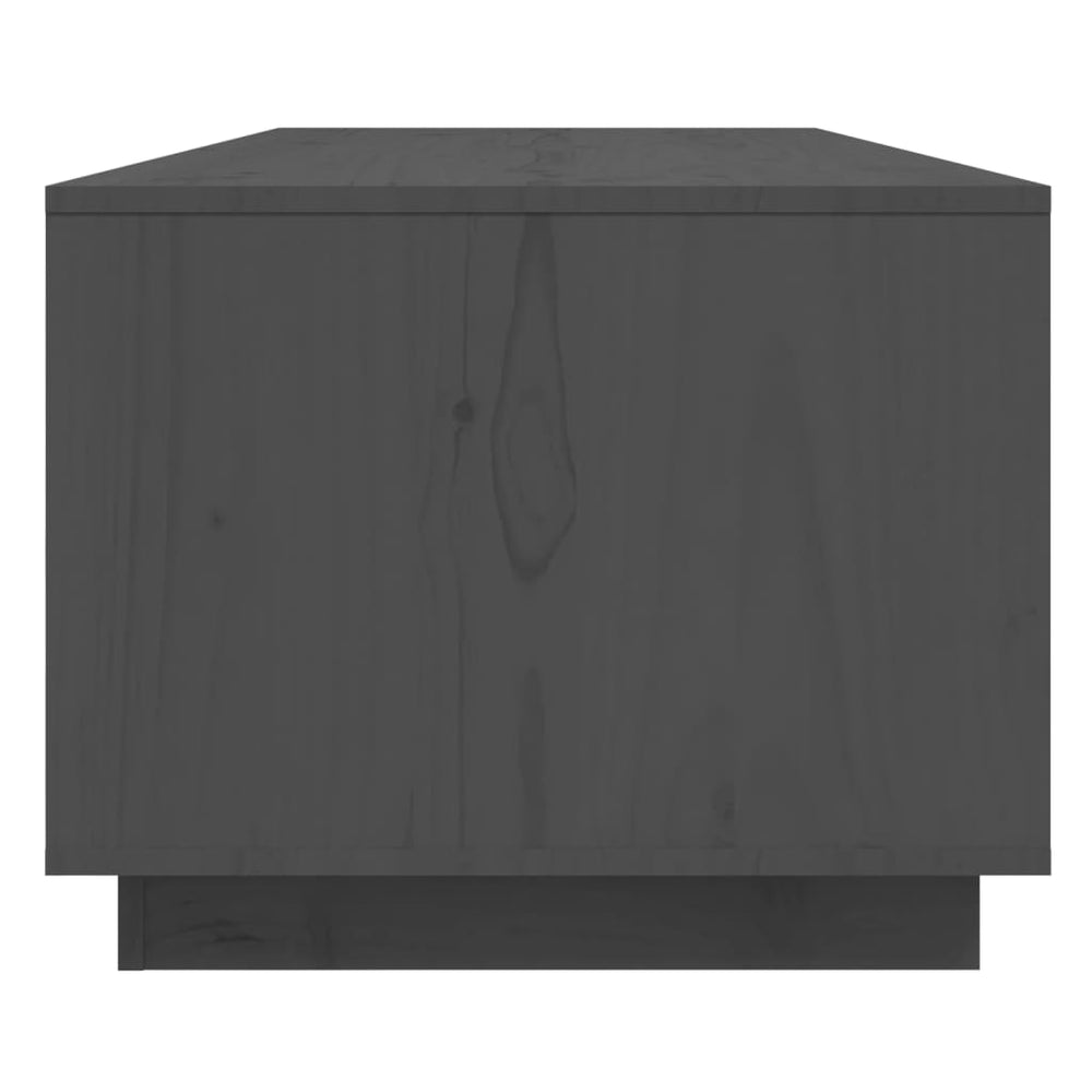 Salontafel 110x50x40 cm massief grenenhout grijs MeubelReus