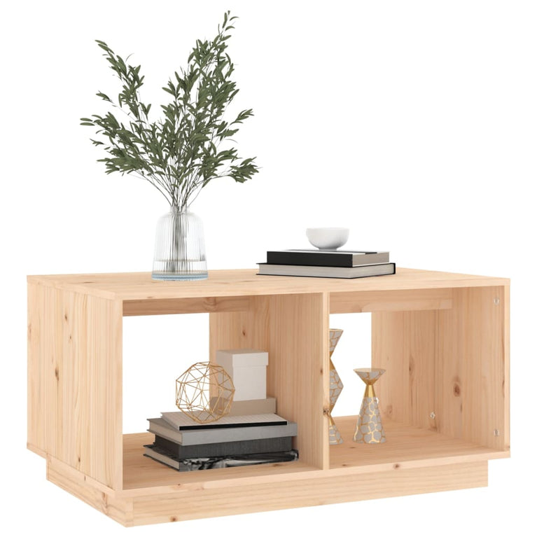 Salontafel 80x50x40 cm massief grenenhout MeubelReus