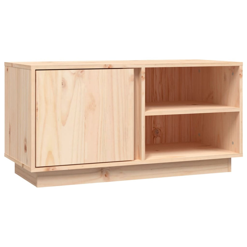 Tv-meubel 80x35x40,5 cm massief grenenhout MeubelReus