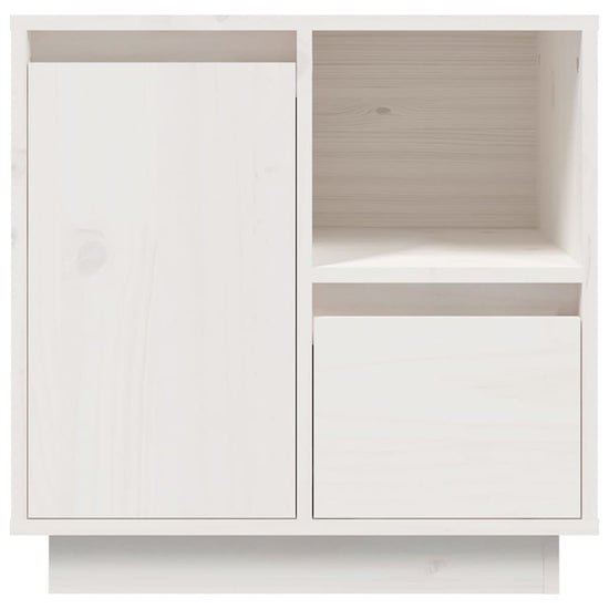 Nachtkastjes 2 st 50x34x50 cm massief grenenhout wit MeubelReus