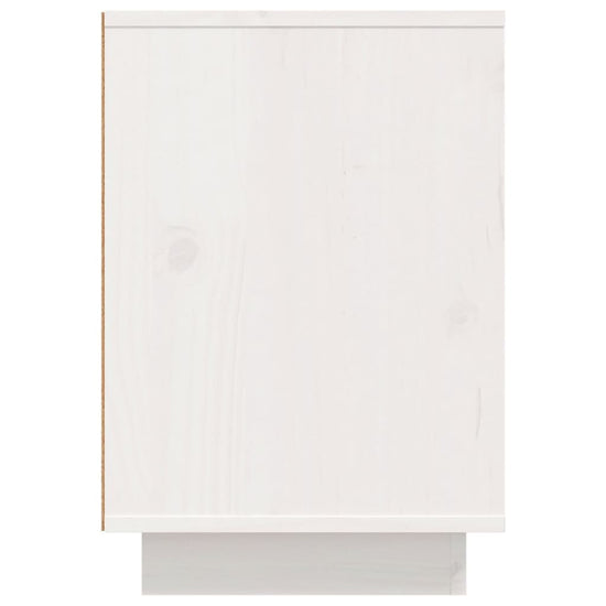 Nachtkastjes 2 st 50x34x50 cm massief grenenhout wit MeubelReus