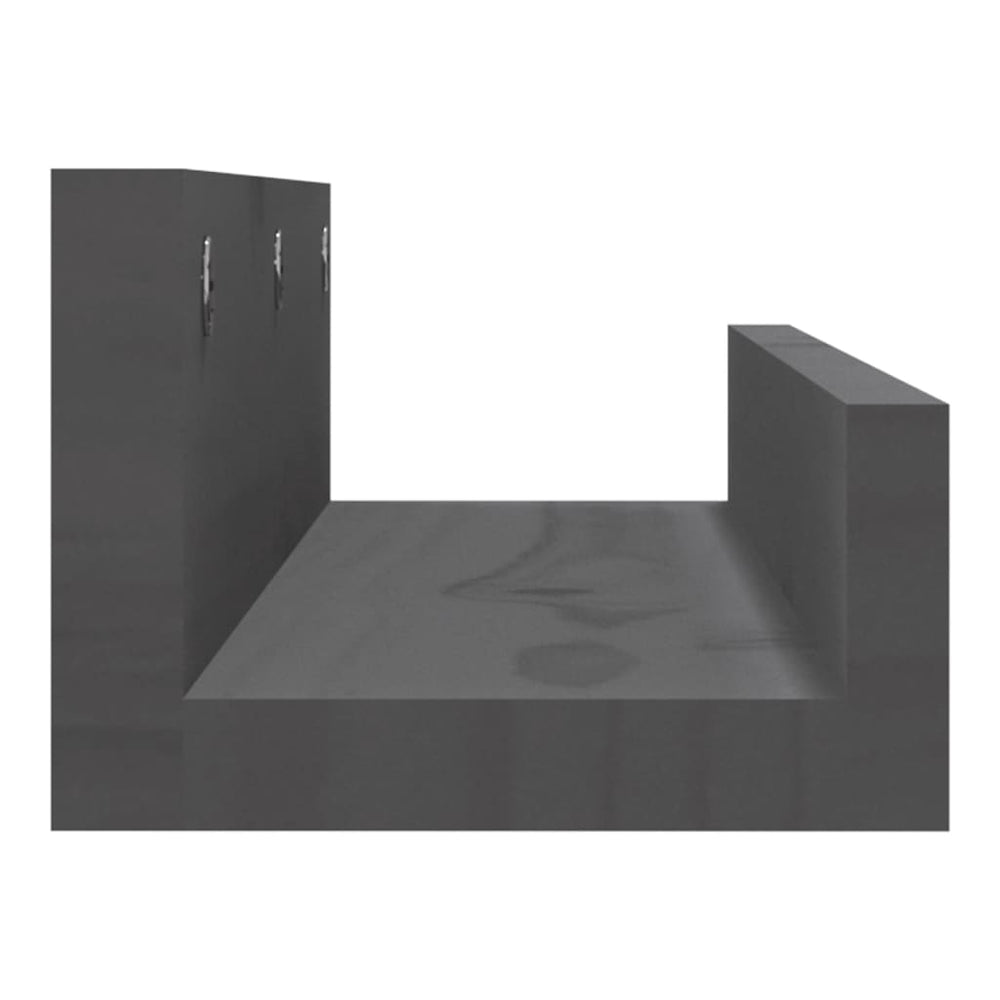 Wandschappen 2 st 50x12x9 cm massief grenenhout grijs MeubelReus