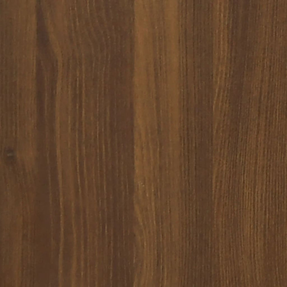 Nachtkastje 100x35x40 cm bewerkt hout bruin eikenkleur MeubelReus