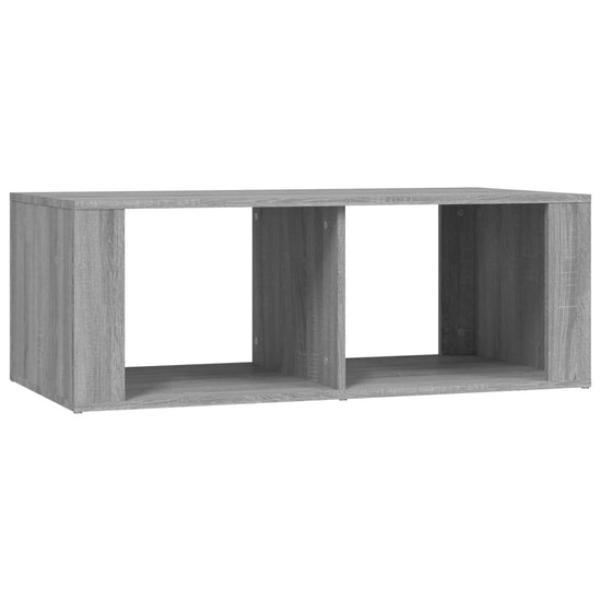 Salontafel 100x50x36 cm bewerkt hout grijs sonoma eikenkleurig MeubelReus
