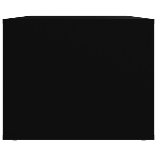 Salontafel 80x50x40 cm bewerkt hout zwart MeubelReus