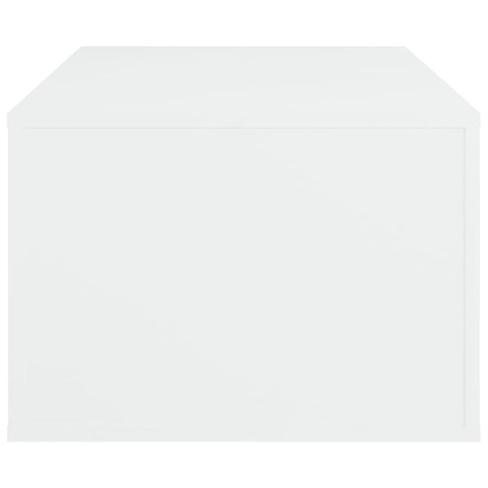 Salontafel 100x50,5x35 cm bewerkt hout wit MeubelReus