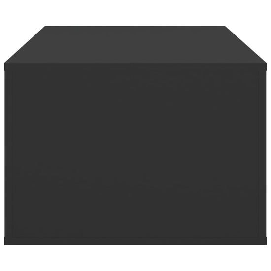 Salontafel 100x50,5x35 cm bewerkt hout zwart MeubelReus