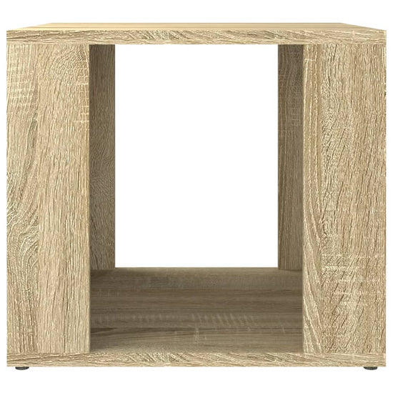 Nachtkastje 41x40x36 cm bewerkt hout sonoma eikenkleurig MeubelReus