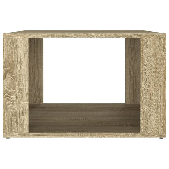 Nachtkastje 57x55x36 cm bewerkt hout sonoma eikenkleurig MeubelReus