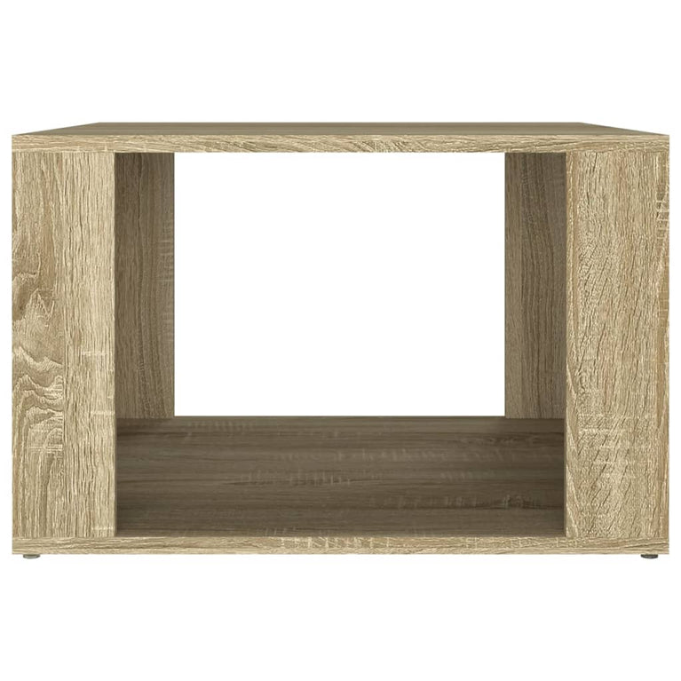 Nachtkastje 57x55x36 cm bewerkt hout sonoma eikenkleurig MeubelReus
