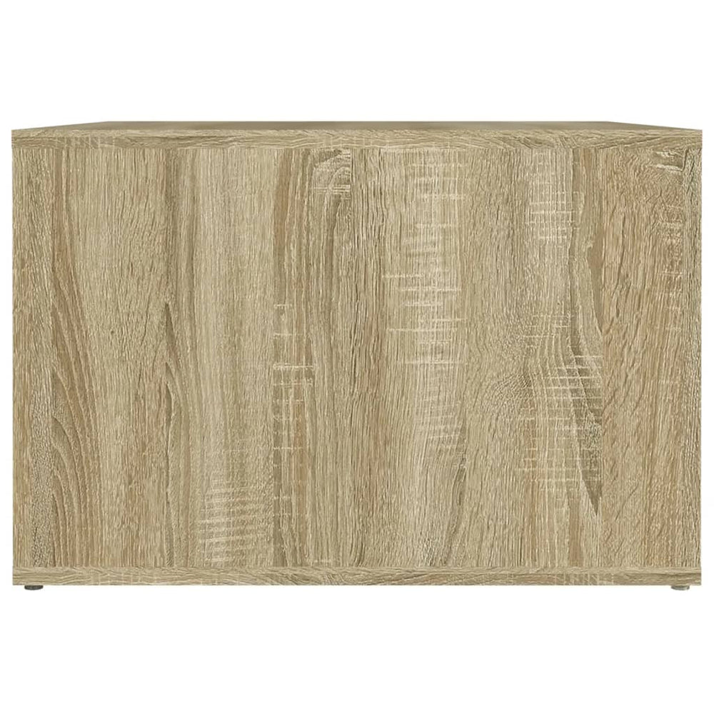 Nachtkastje 57x55x36 cm bewerkt hout sonoma eikenkleurig MeubelReus
