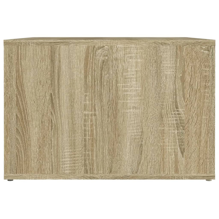 Nachtkastje 57x55x36 cm bewerkt hout sonoma eikenkleurig MeubelReus
