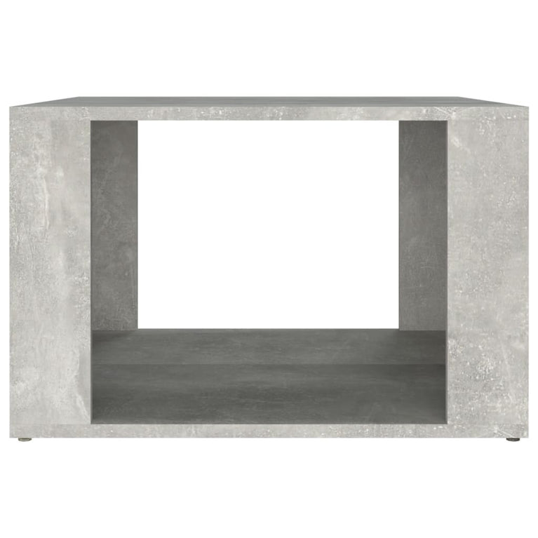 Nachtkastje 57x55x36 cm bewerkt hout betongrijs MeubelReus