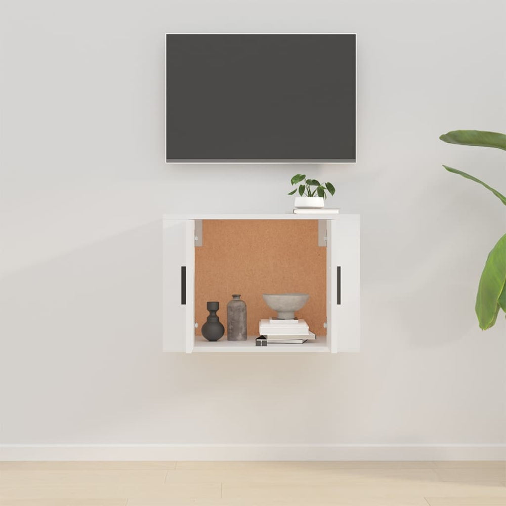 Tv-wandmeubel 57x34,5x40 cm wit MeubelReus