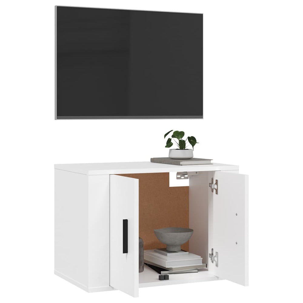 Tv-wandmeubel 57x34,5x40 cm wit MeubelReus
