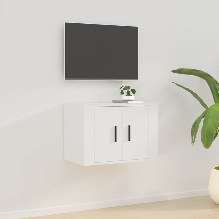 Tv-wandmeubel 57x34,5x40 cm wit MeubelReus