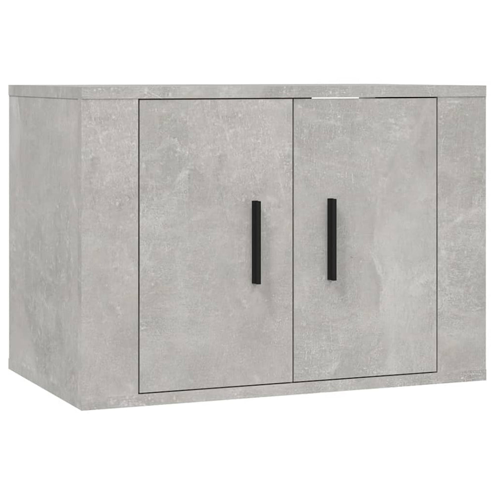 Tv-wandmeubel 57x34,5x40 cm betongrijs MeubelReus
