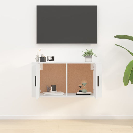Tv-wandmeubel 80x34,5x40 cm wit MeubelReus