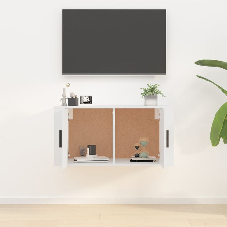 Tv-wandmeubel 80x34,5x40 cm wit MeubelReus