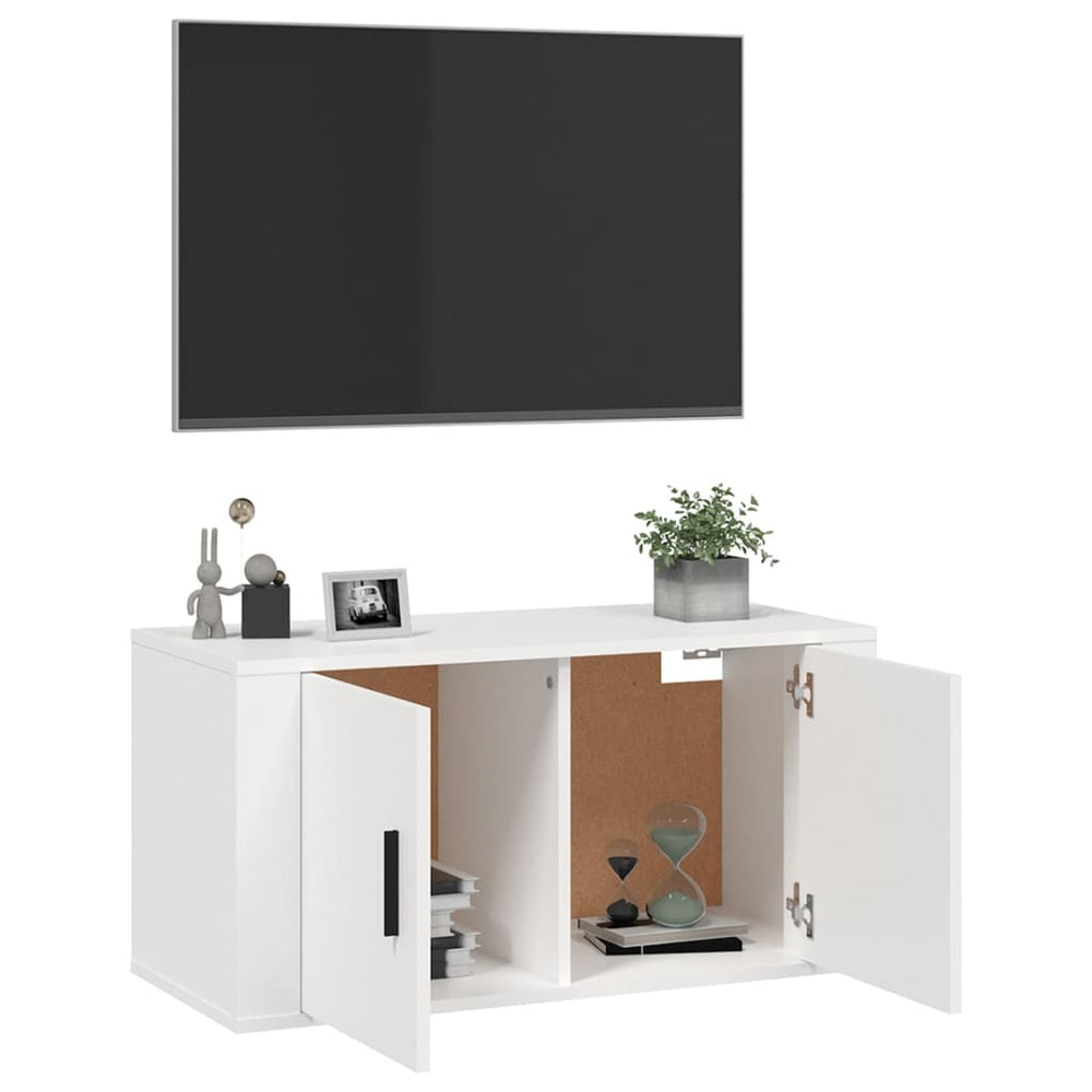 Tv-wandmeubel 80x34,5x40 cm wit MeubelReus