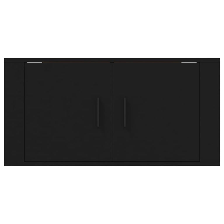 Tv-wandmeubel 80x34,5x40 cm zwart MeubelReus
