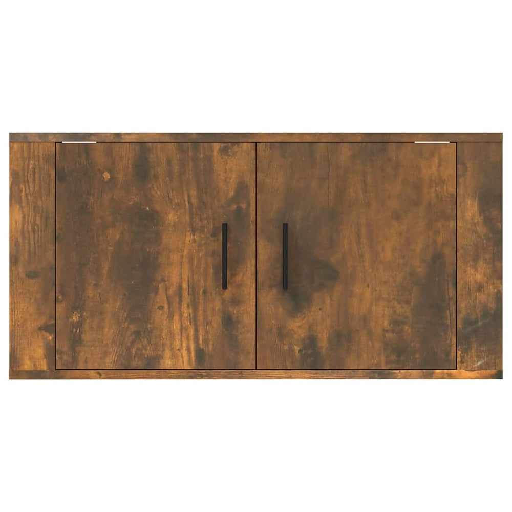 Tv-wandmeubel 80x34,5x40 cm gerookt eikenkleurig MeubelReus