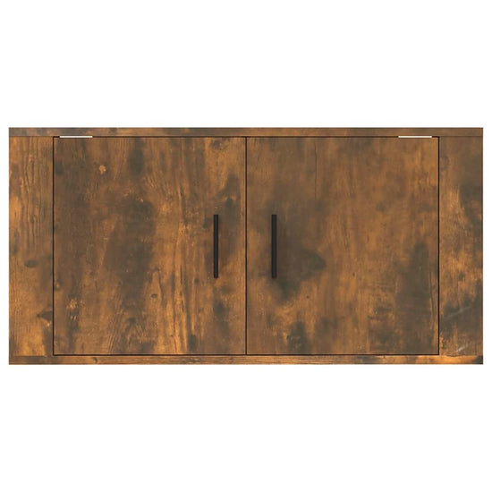 Tv-wandmeubel 80x34,5x40 cm gerookt eikenkleurig MeubelReus