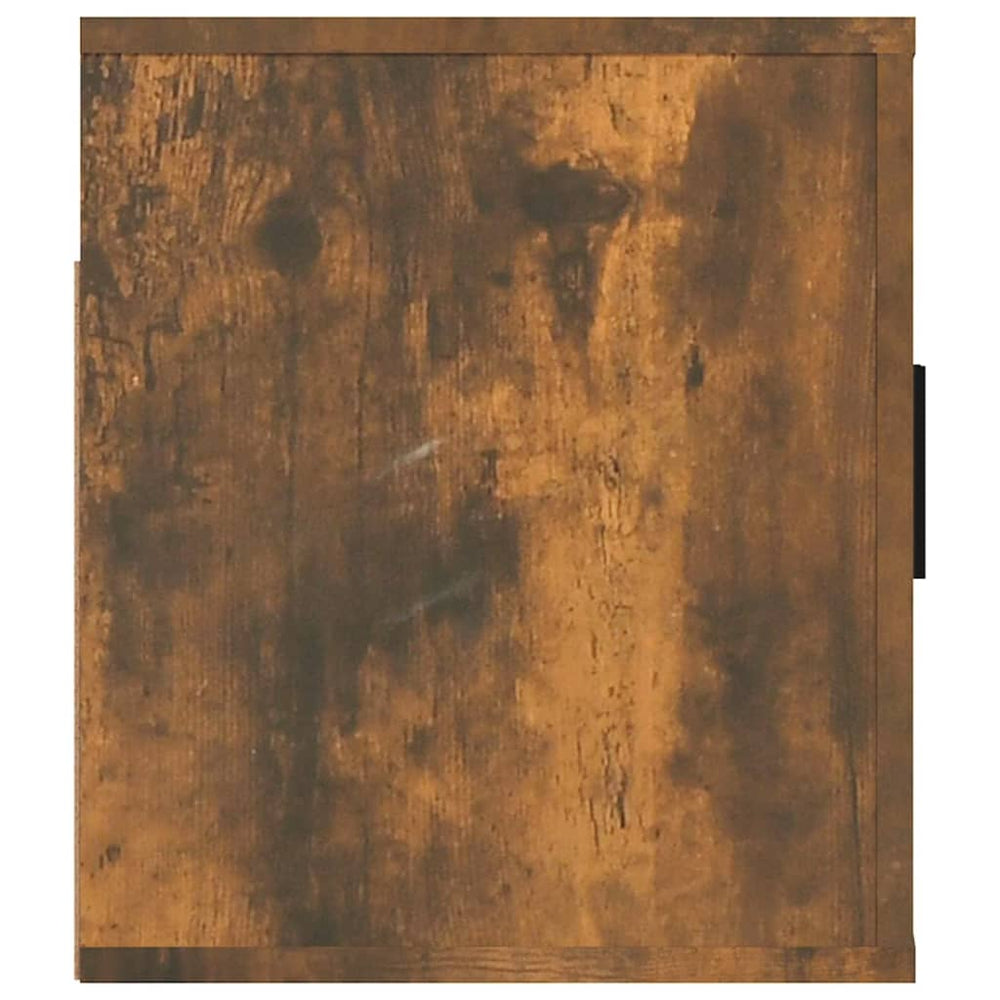 Tv-wandmeubel 80x34,5x40 cm gerookt eikenkleurig MeubelReus